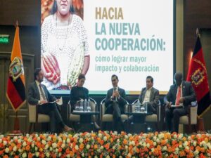 Ecuador recibe a un nuevo actor global de cooperación