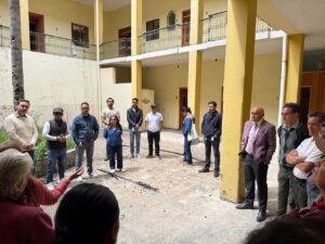 UCE y Municipio de Quito coordinan acciones para rehabilitar un inmueble en San Blas