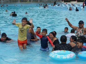 Los parques acuáticos municipales recibieron a más de 10.300 personas
