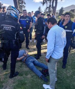 Presunto implicado en robo a local comercial fue aprehendido en flagrancia por Agentes de Control