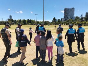 Puesto de Mando Operativo localizó a cinco niños extraviados en La Carolina