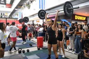 80 deportistas convirtieron al Terminal Terrestre en escenario deportivo