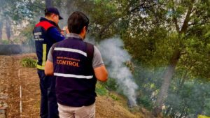 244 actos de inicio de sanción por quemas a cielo abierto