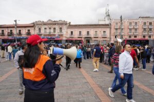 Quito realizó Megasimulacro de Evacuación por Sismo