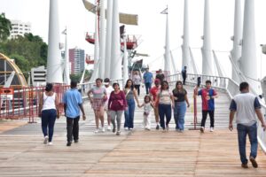 Malecón 2000 vive los 206 años de Independencia de Guayaquil