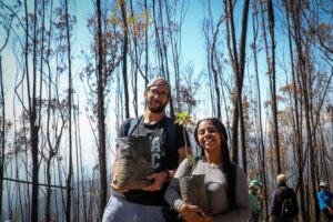 Reforestación en 21 zonas afectadas por incendios forestales